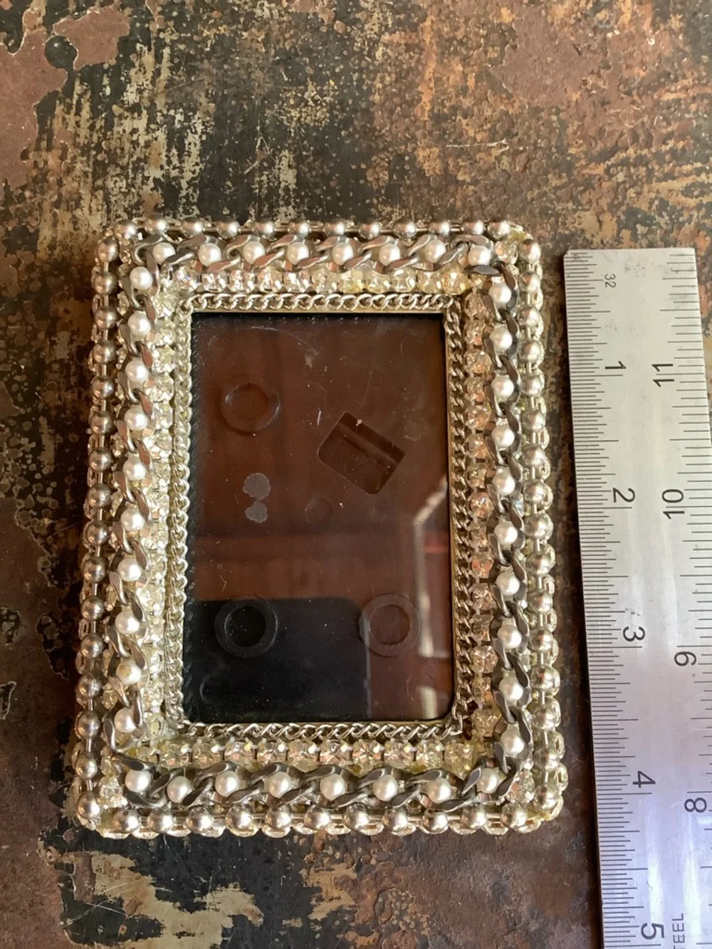 Stunning Frame Rhinestones 4x3”